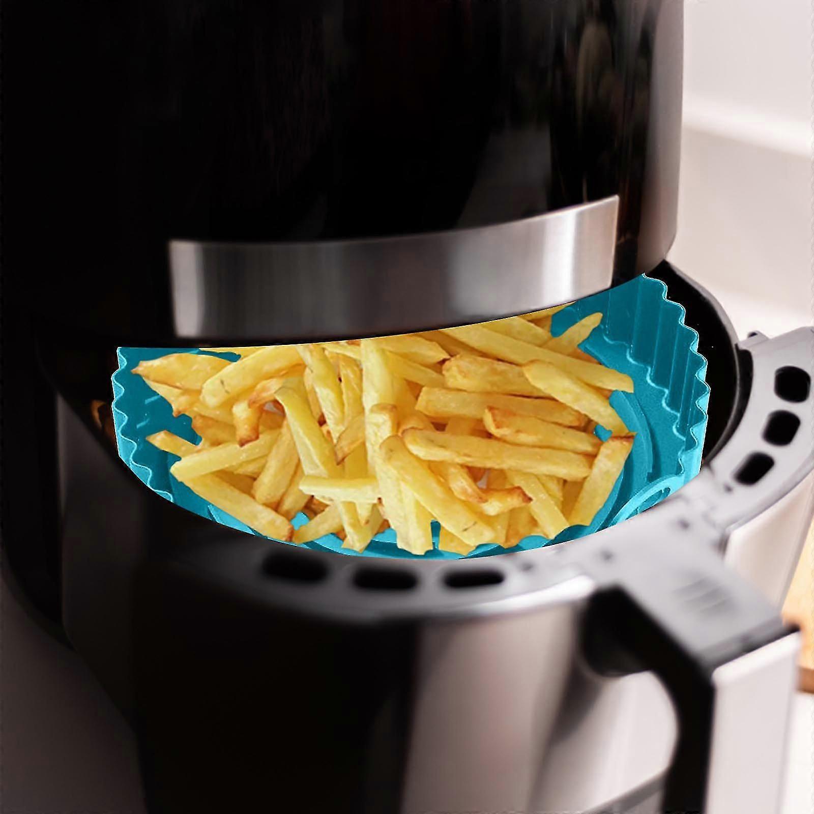 Runde Fritteuse Silikon Backform Pink