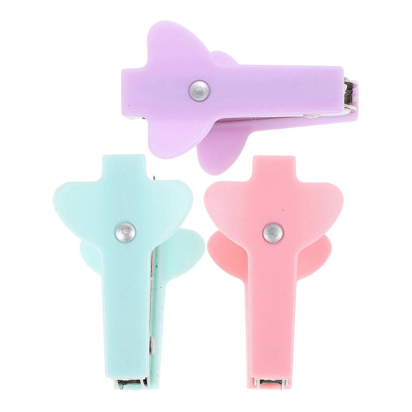 Staple Remover Plastic Metal Office Tool with 3Pcs Set for Classroom