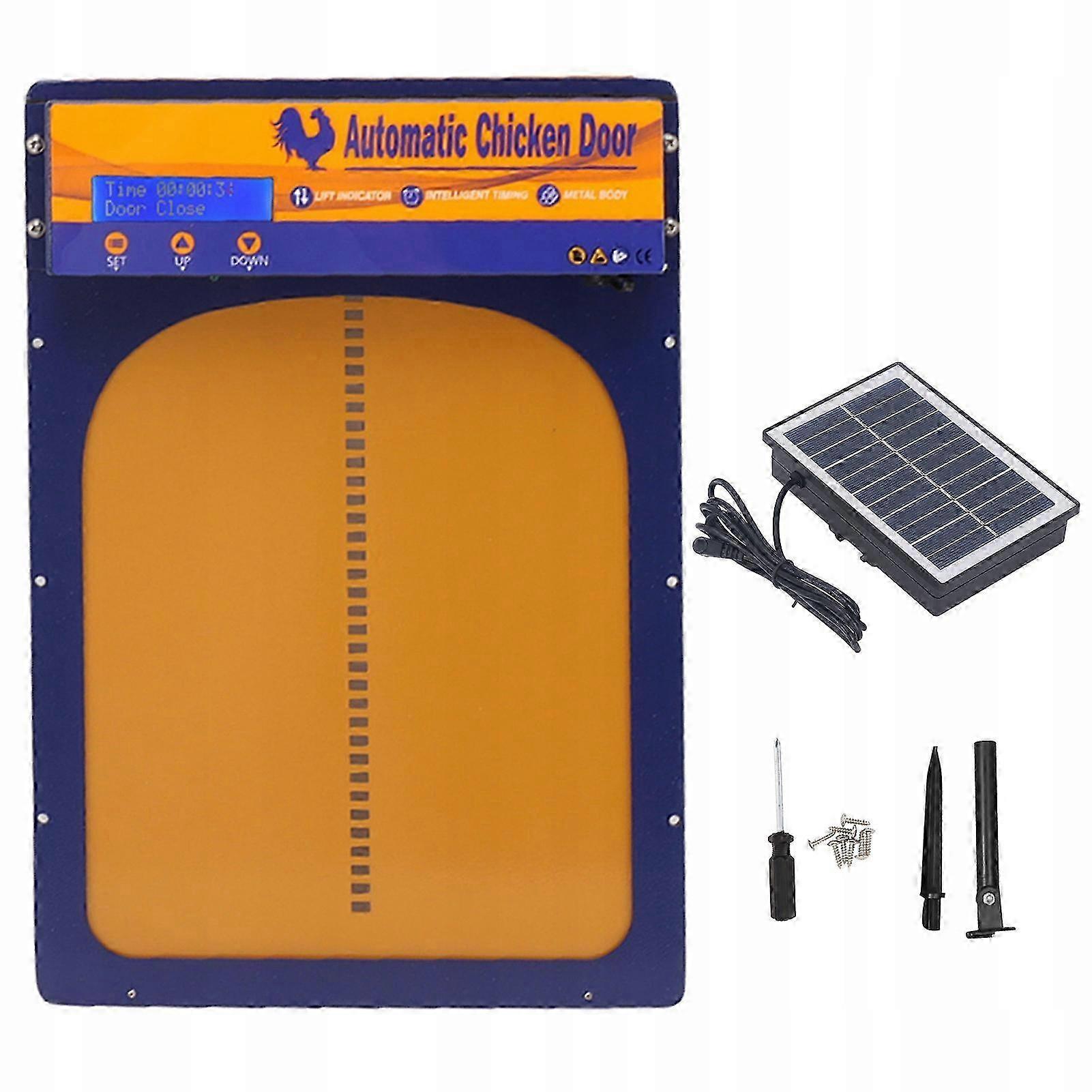 Solar Automatic Smart Chicken Door