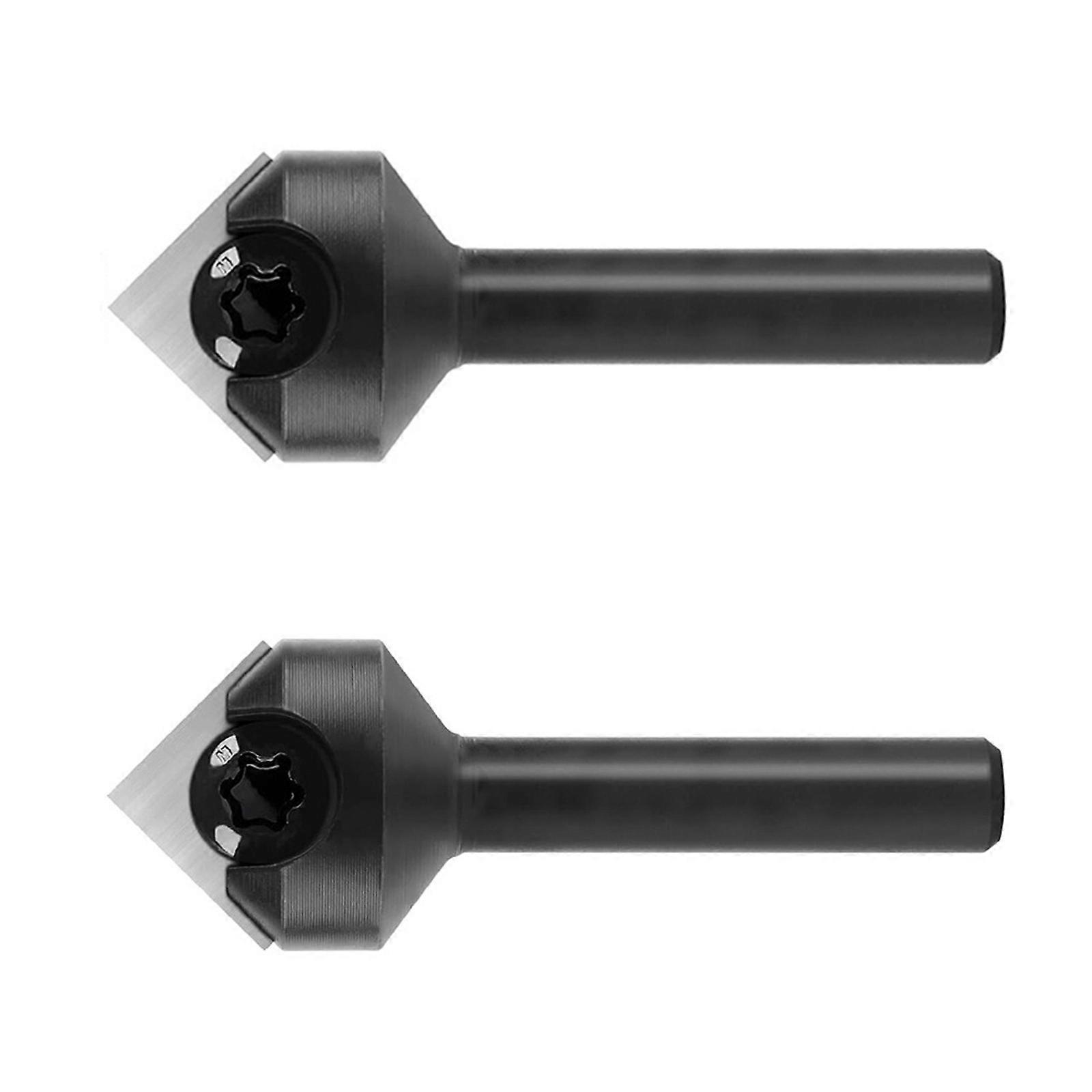 V Grooving Insert Milling Cutter Removable Carbon Blade 60 And 90 Degree Option For Precise Engraving Milling Machine Multicolor