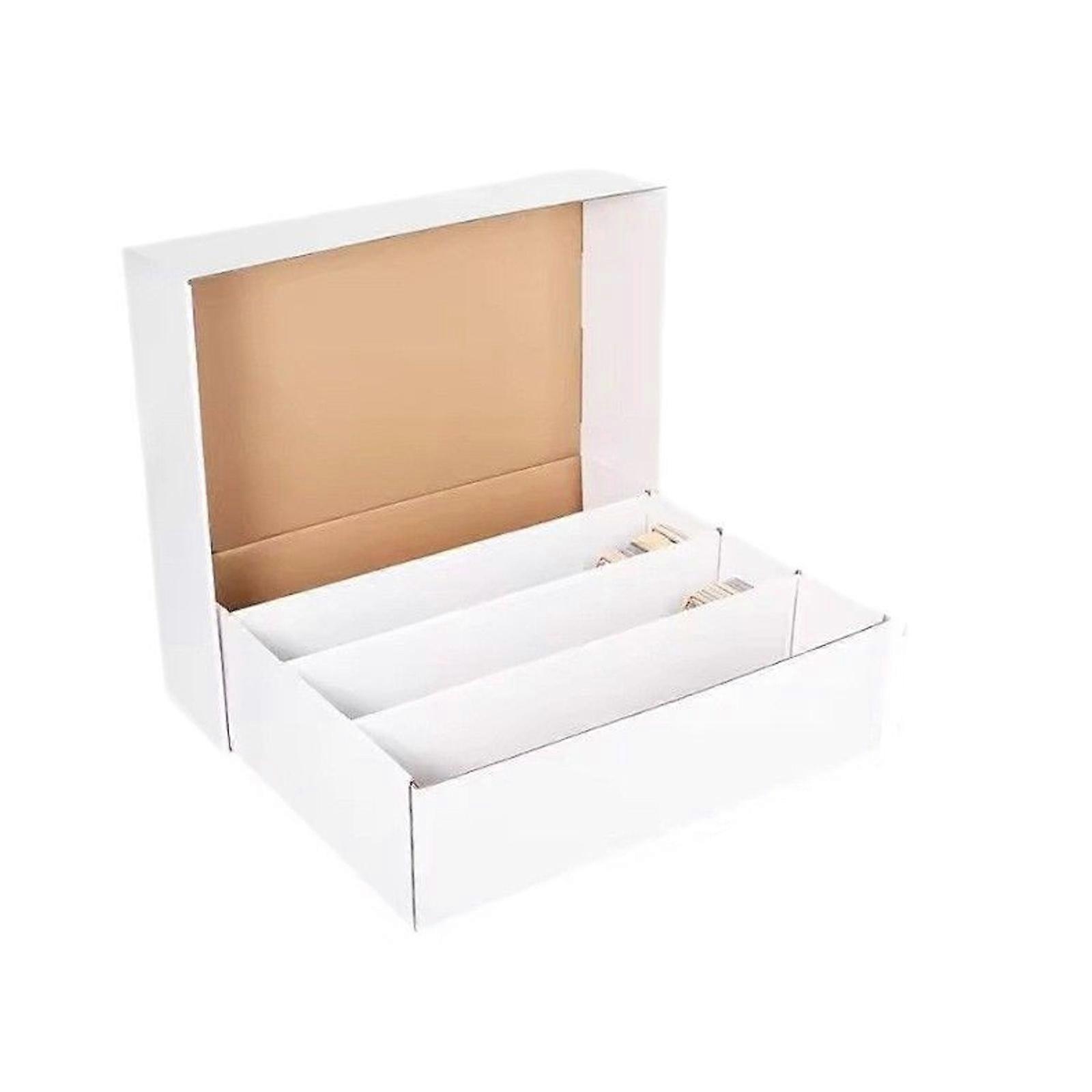 Card Storage Solution For Collectible Game Card with 4 Grid Recyclable Paper  Holder Container Box for TCG Gaming Card Multicolor