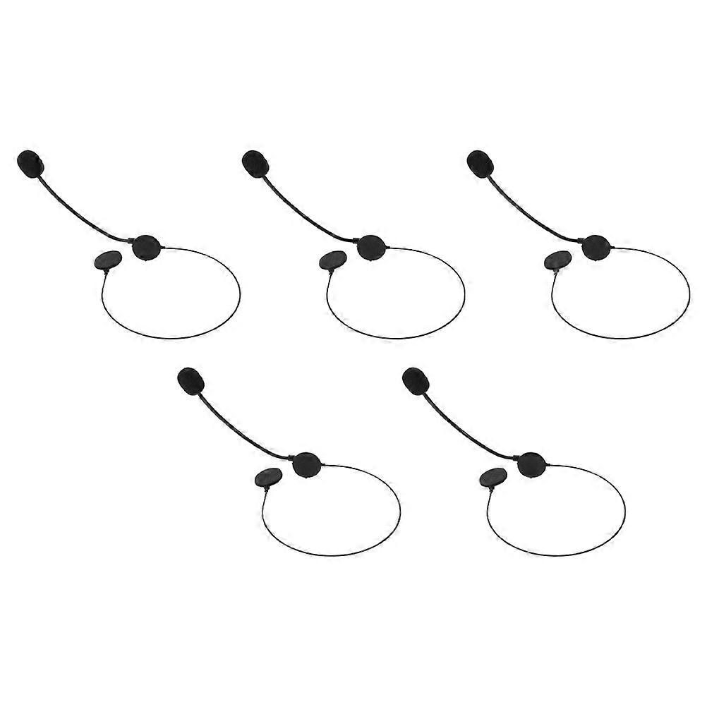 Fake Microphone Headset for Halloween with 5Pcs Role Play