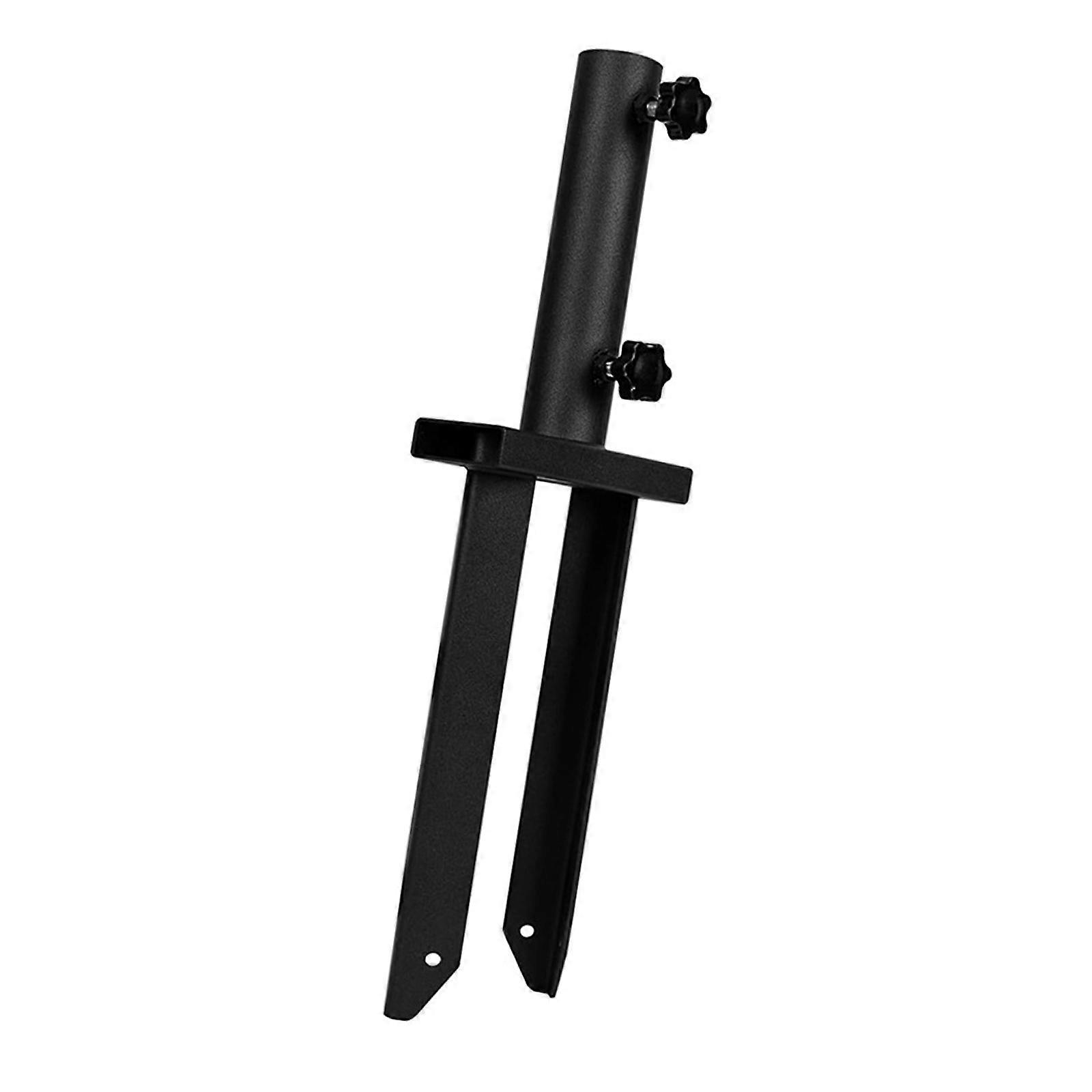 Rustproof Universal Flag Spikes Ground Stake Holder for Poles from 0.5 to 1 Inch Diameter Home and Commercial Displays Multicolor