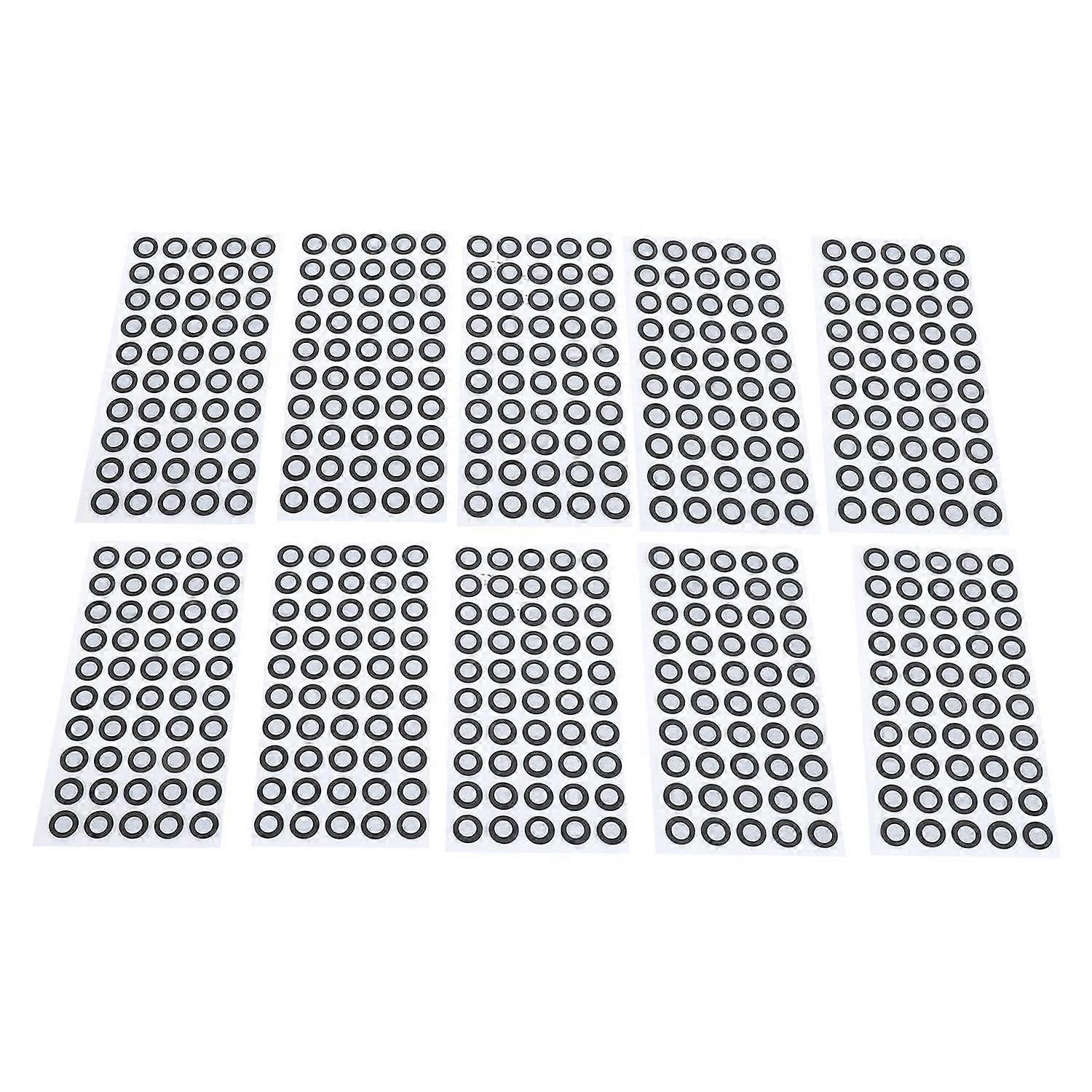 500 Pcs 3D Scanning Marker 6mm ID 10mm OD Reference Point Diffuse Reflection Markers 3D Scan Trackin
