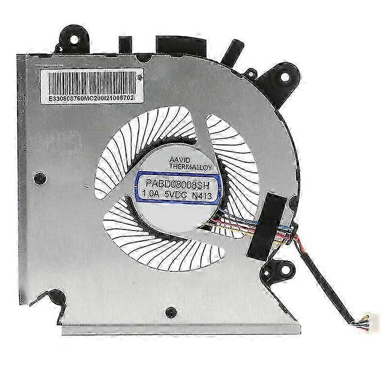 Cpu Cooling Fan For Gf63 Ms-16r1 Ms-16r2 Pabd08008sh N413 E322500300a