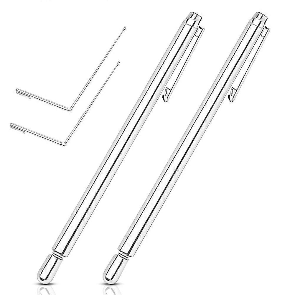 304 Stainless Steel Extendable Dowsing Rods Kit -2 PCS Divining, Adjustable Dowsing Divining Rods Tool for Water Finding