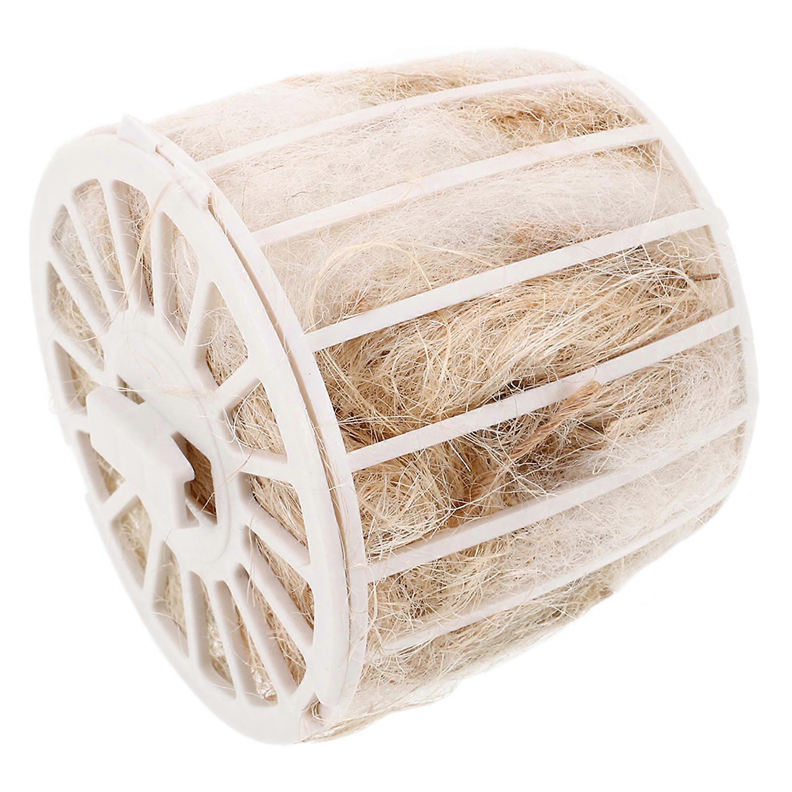 Bird Nesting Material Birds Bedding Material Cotton And Jute Nesting Materials For Birds With Basket