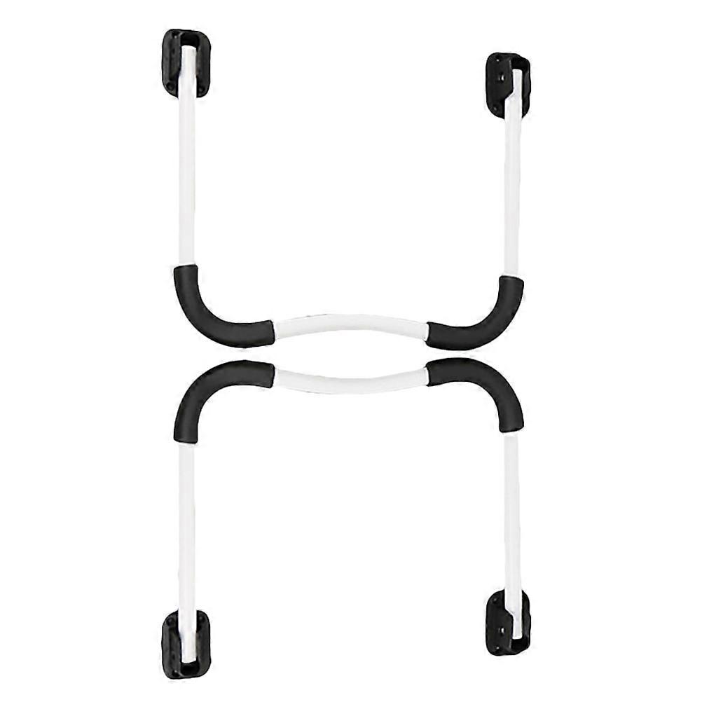 2Pcs Folding Bed Table Legs Sturdy Bed Computer Desk Legs Table Stands