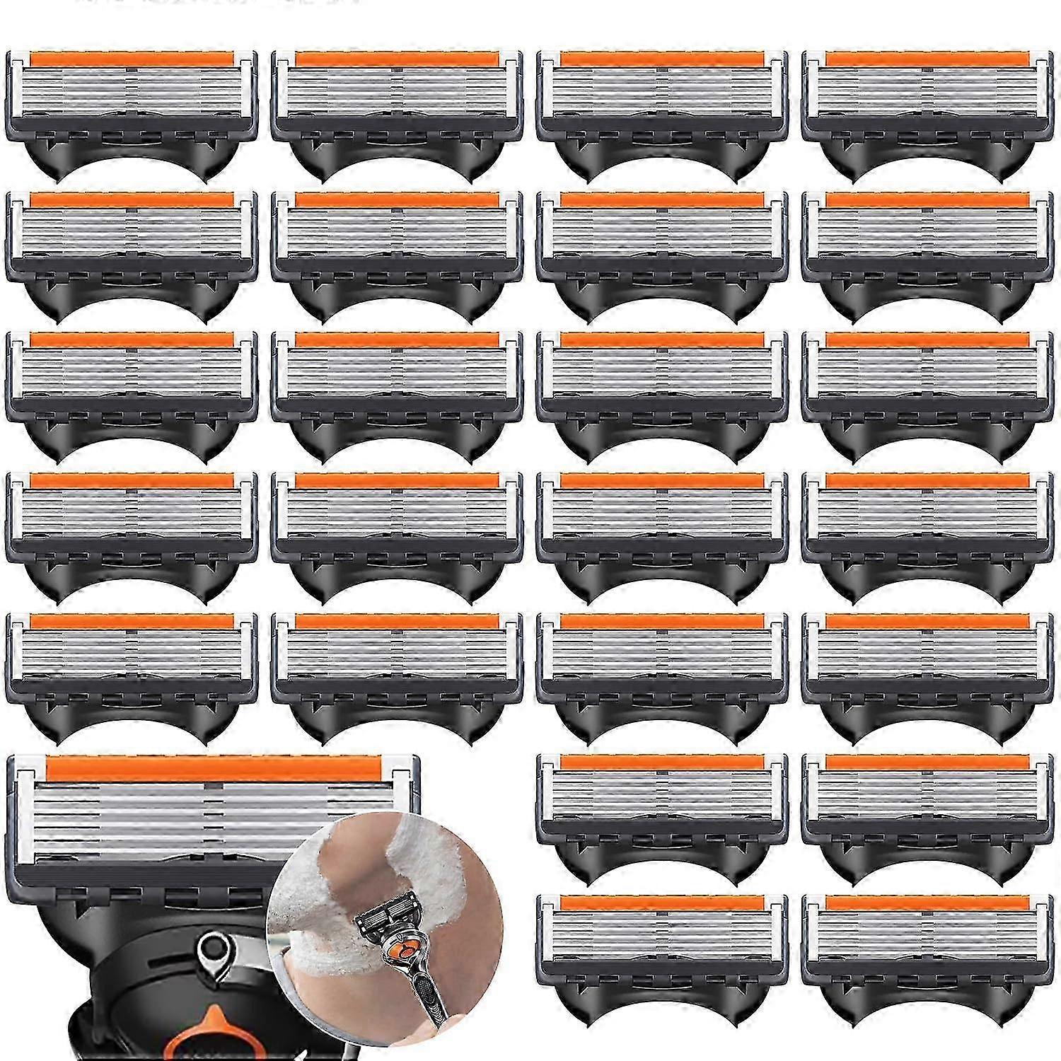 ProGlide Razor Blades, 24 Replacement Blades, ProGlide Wet Razor Value Pack for Men YC