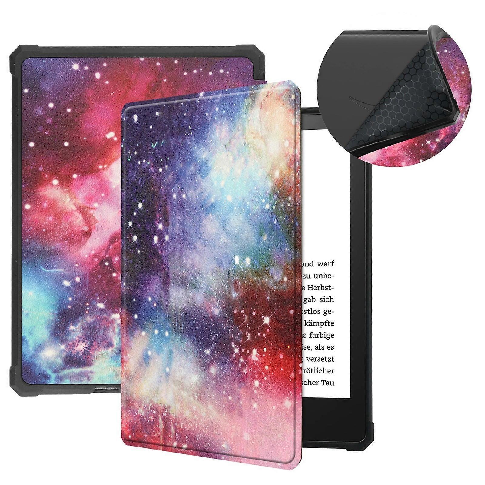 For Kindle Paperwhite 6.8-inch E-reader TPU Painted Protective Cover, Advanced Ultra-thin Protective Cover, With Automatic On/off Function