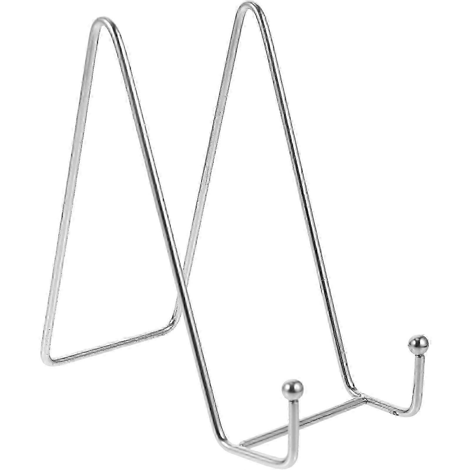 Metal Easel Plate Holder Easel Display Stand Metal Plate Stand for Display Tabletop Picture Display Stand