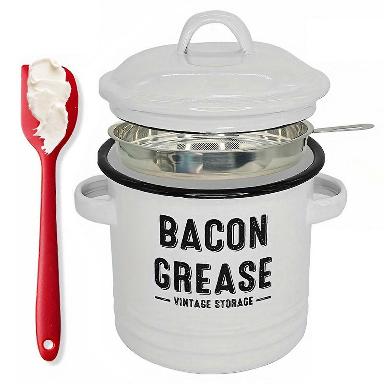 Vintage Enamel Mini Stew Pot for Single Serving, Compact Mini Size with Practical Dual Handles, Farmhouse Kitchen Decor