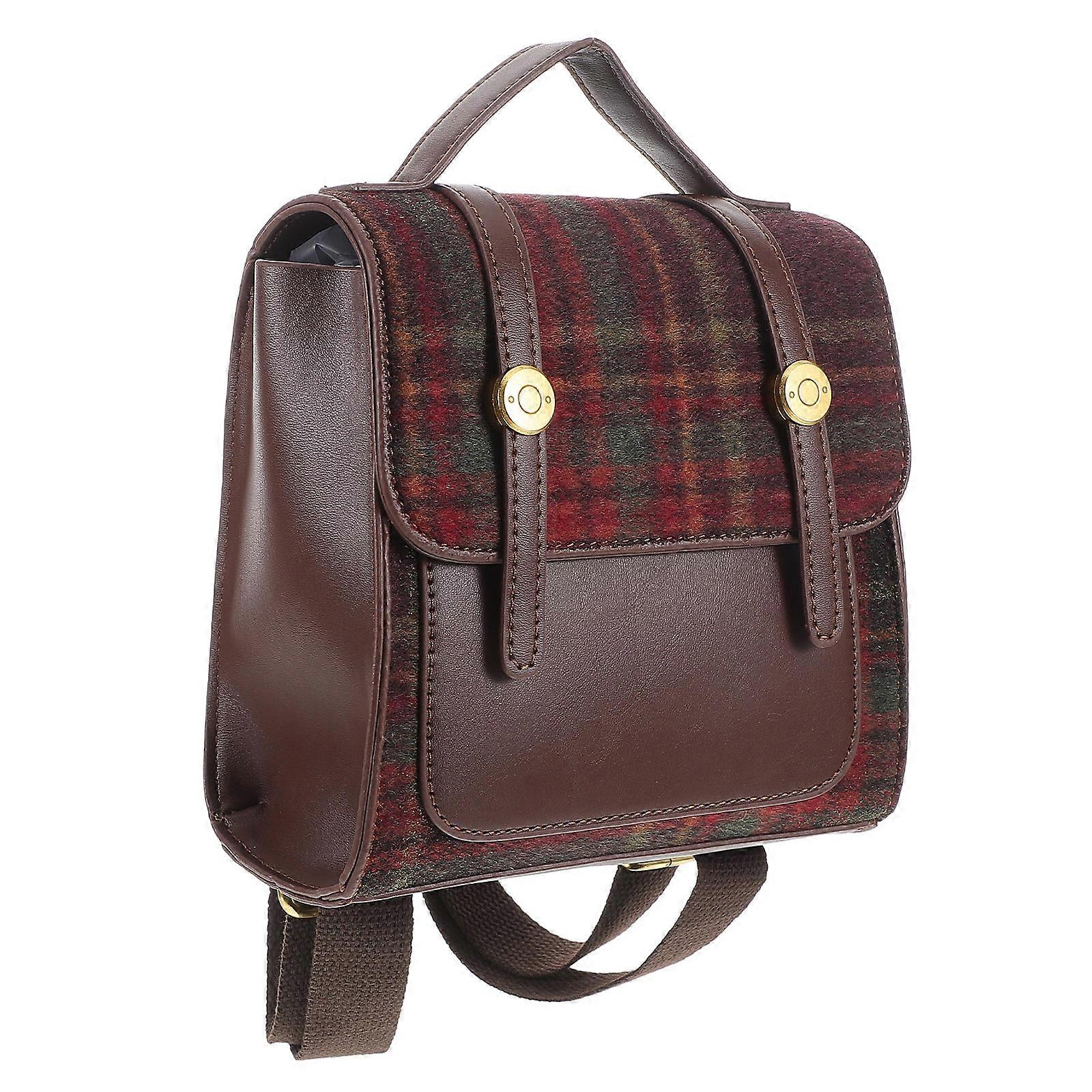 Preschool Backpack Toddler Backpack for Loading Stuffs in Dark Brown Color