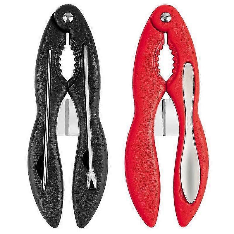 2PCS Crab Crackers and Tools Multifunctional Crab Claw Crackers