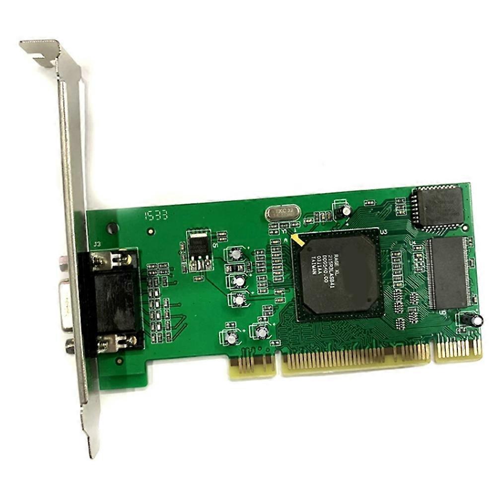 Graphics Card VGA PCI 8MB 32Bit Desktop Computer Accessories Multi Display for ATI Rage XL VGA Card PCI Graphics Card