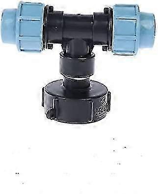 ibc tank adapter,s60x6 ibc,25mm mdpe t-connector,compatible with and eu standard ibc containers25mm