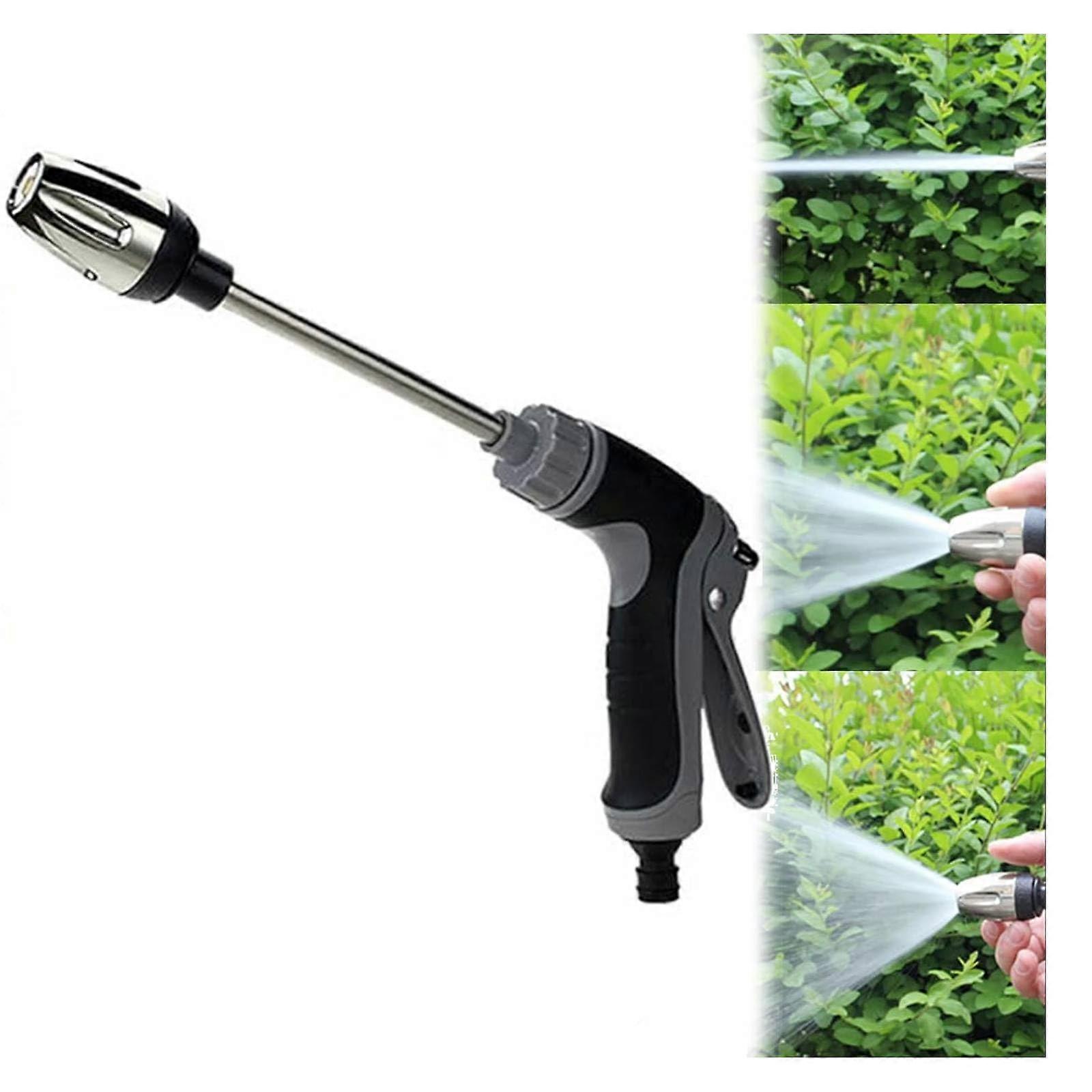 Pressure Washer Hose Attachment with Adjustable Pressure Control and 360° Garden Hose Spray Nozzle