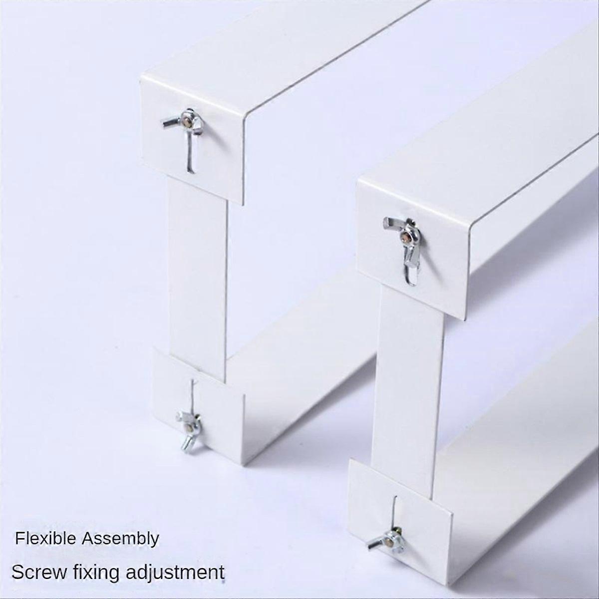 Under Desk PC Mount Bracket for Computer Case Mainframe Hanger Black