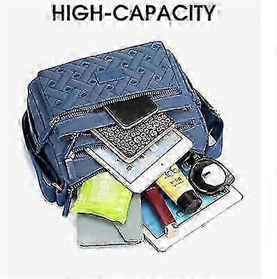 Durable nylon messenger bag for everyday essentials