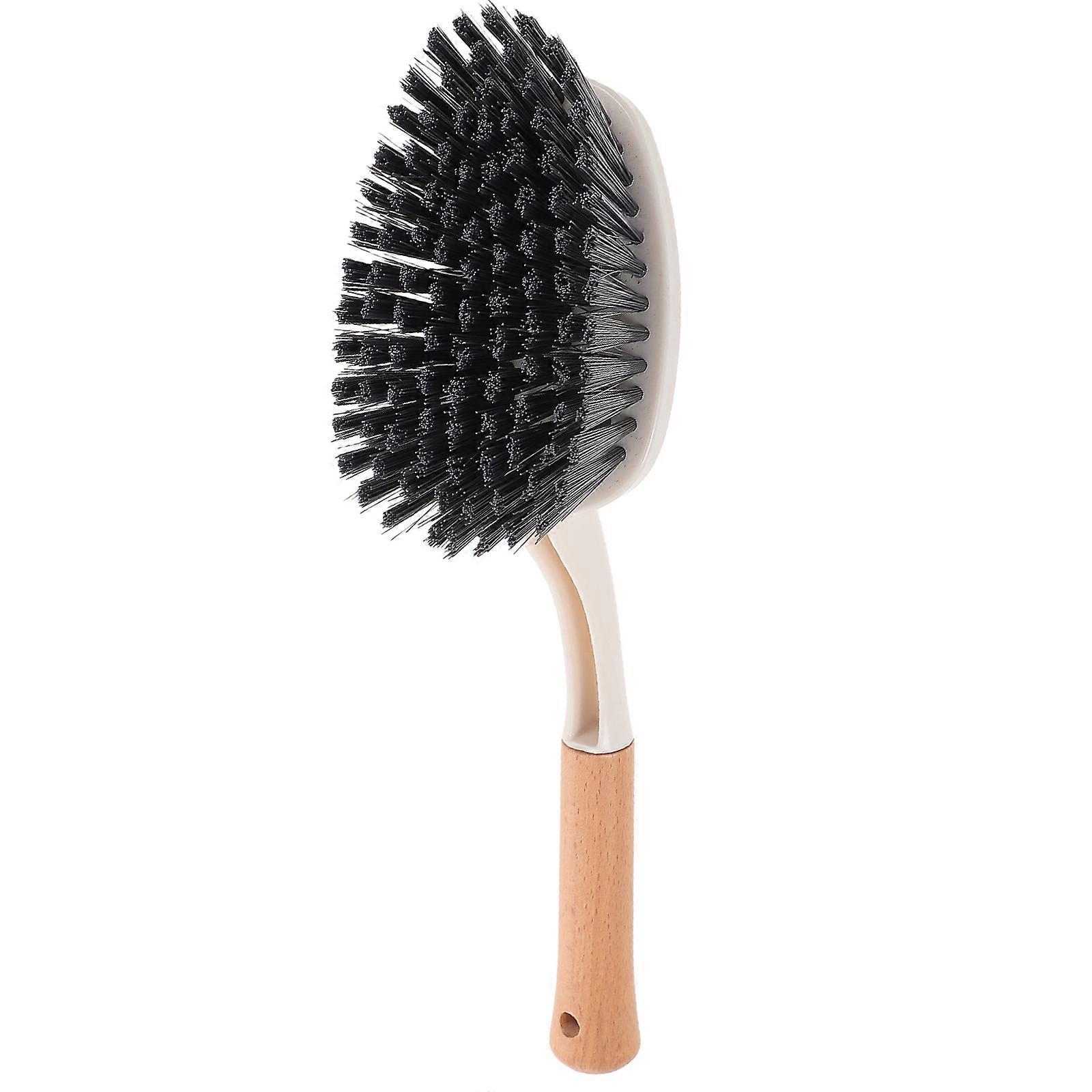 Multi Material Crevice Cleaning Brush for Bathroom Heavy Duty Cleaning Tool
