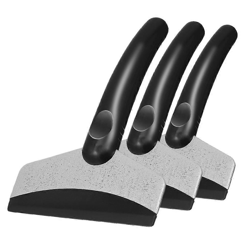 Car Ice Snow Removal Tool 3Pcs Durable Stainless Steel for Windshield
