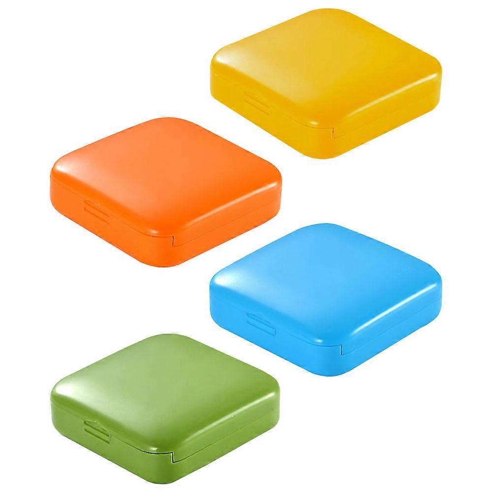 Storage Case with 2 Grid Organizer for 8Pcs Medicine Use