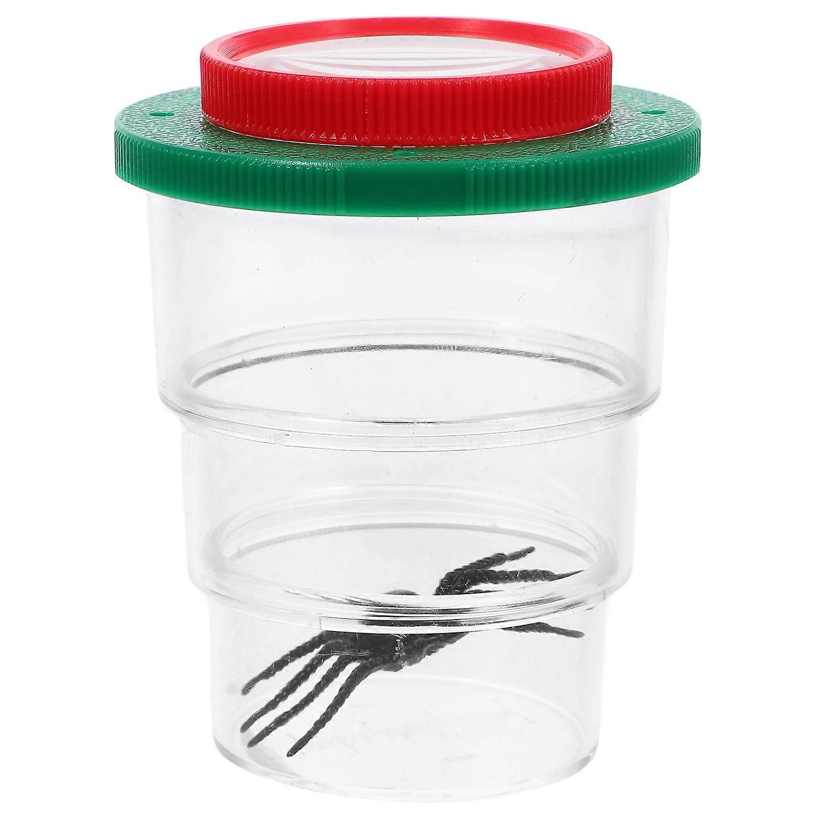 Kit Insect Observation Box with Magnifier Portable Case