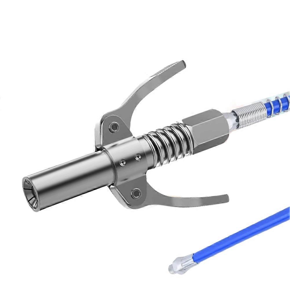 Double Handle High Pressure Locking Pliers Grease Fitting, Grease Coupler, Repair Tools, NPT1/8 Adapter