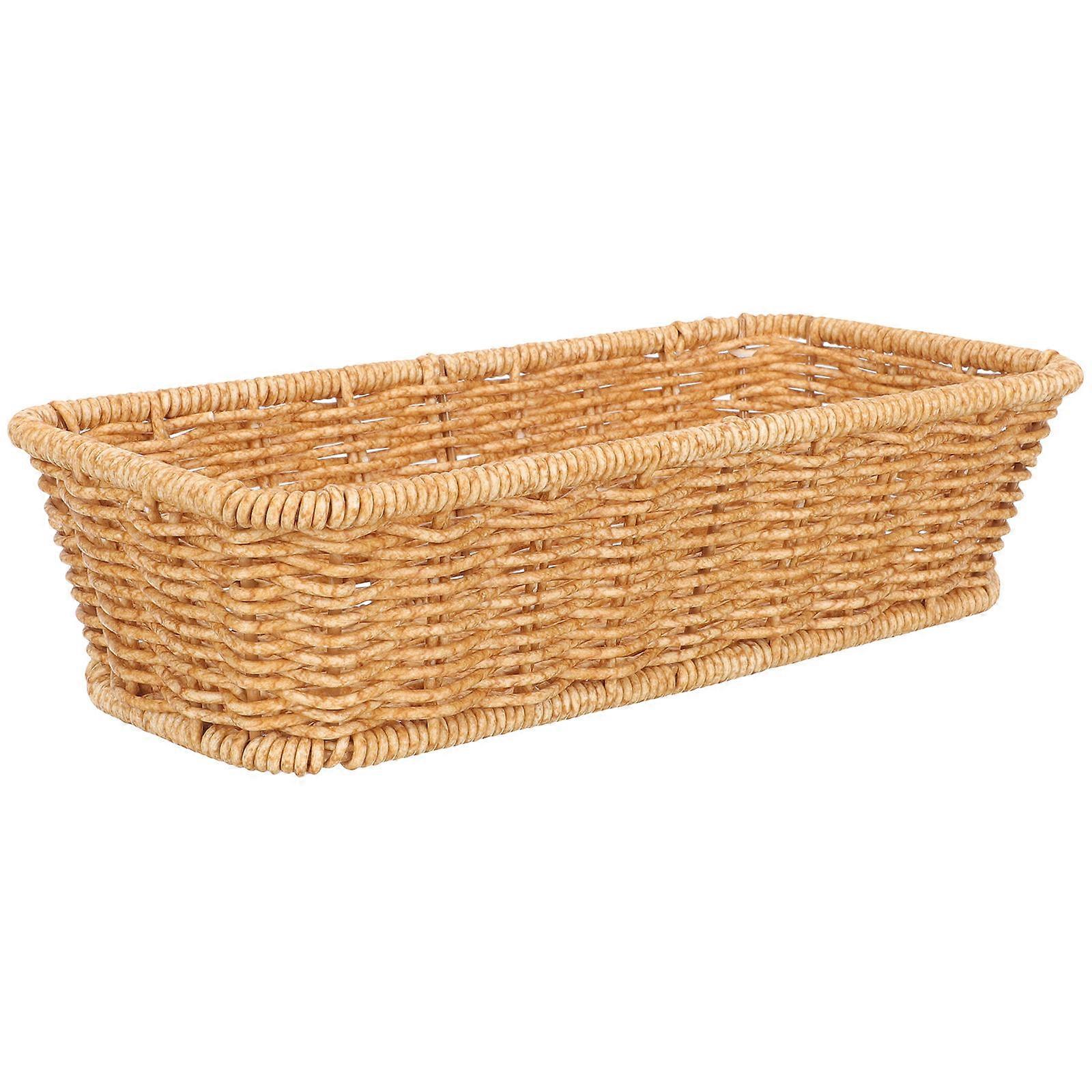 Storage Basket Kitchen Tableware Holder for Desktop Storage