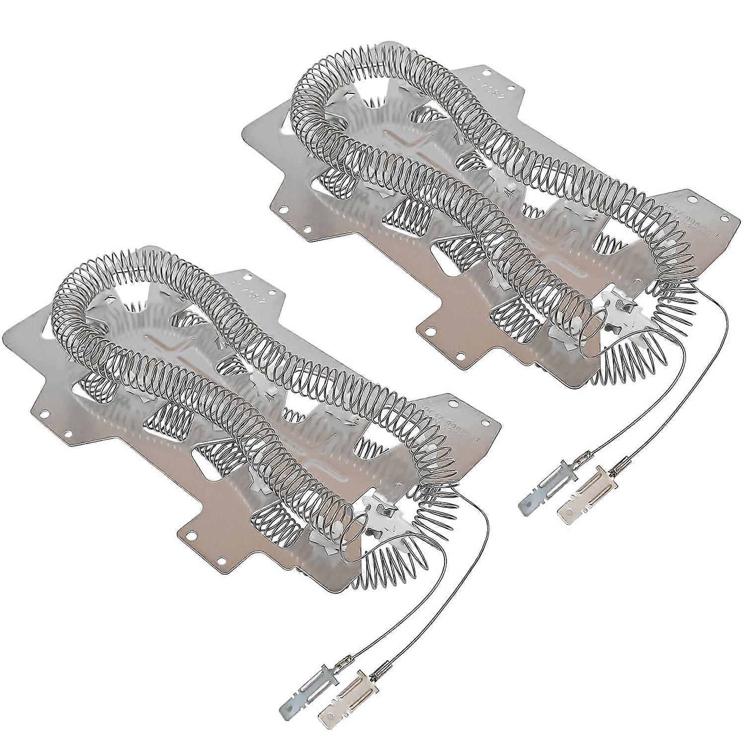 DC4700019A Dryer Heating Element Replacement Pack of 2, Fits Samsung and Kenmore, Longer Heating Wire