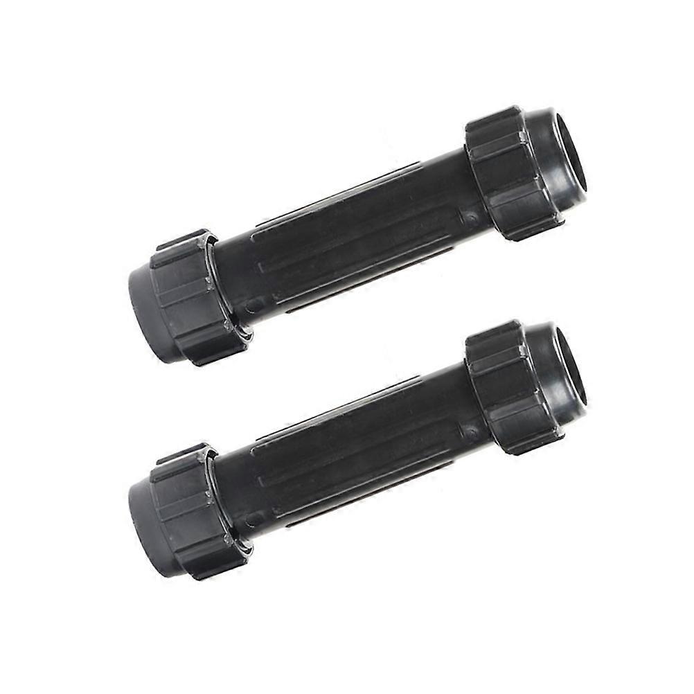 Boat Paddle Connection Paddle Connector Screw Joint Tool 2Pcs Black