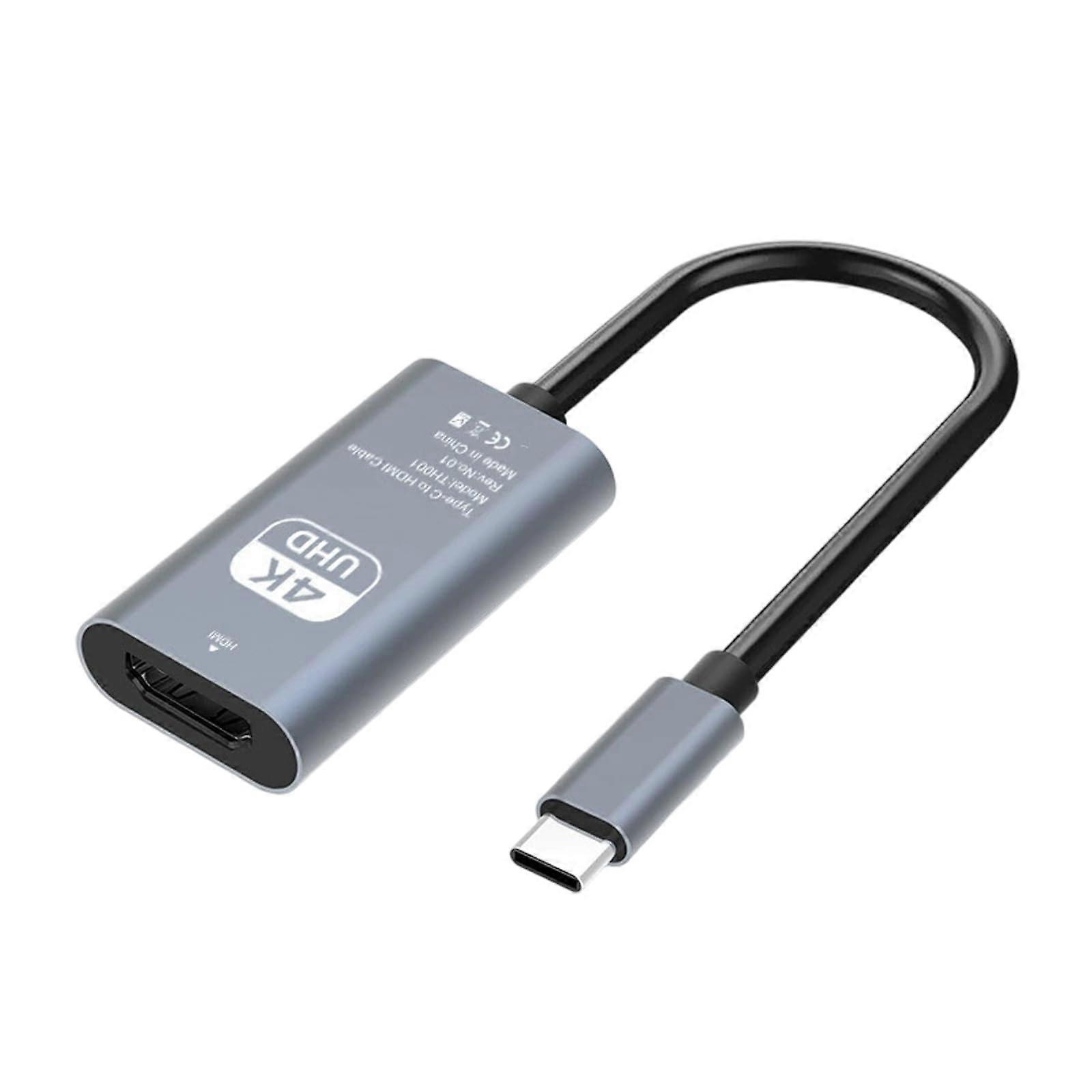 USB C to HDMI Adapter 4K 60Hz 8K Video Audio Power Converter for Laptop Tablet PC Displays