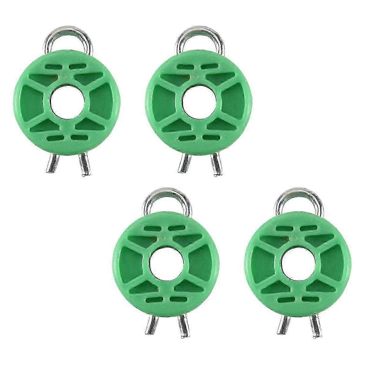 Front window regulator roller kit for Saab 900, 4-piece for door assembly