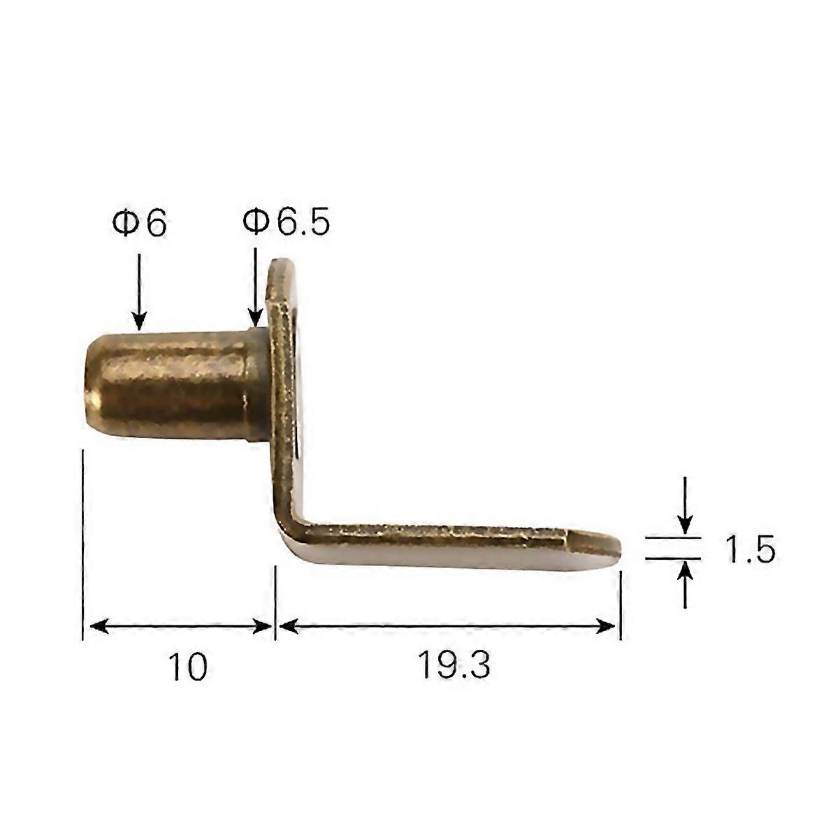 For Lshaped Shelf Support Shelving Brackets For Shelf Use 25pcs Bronze