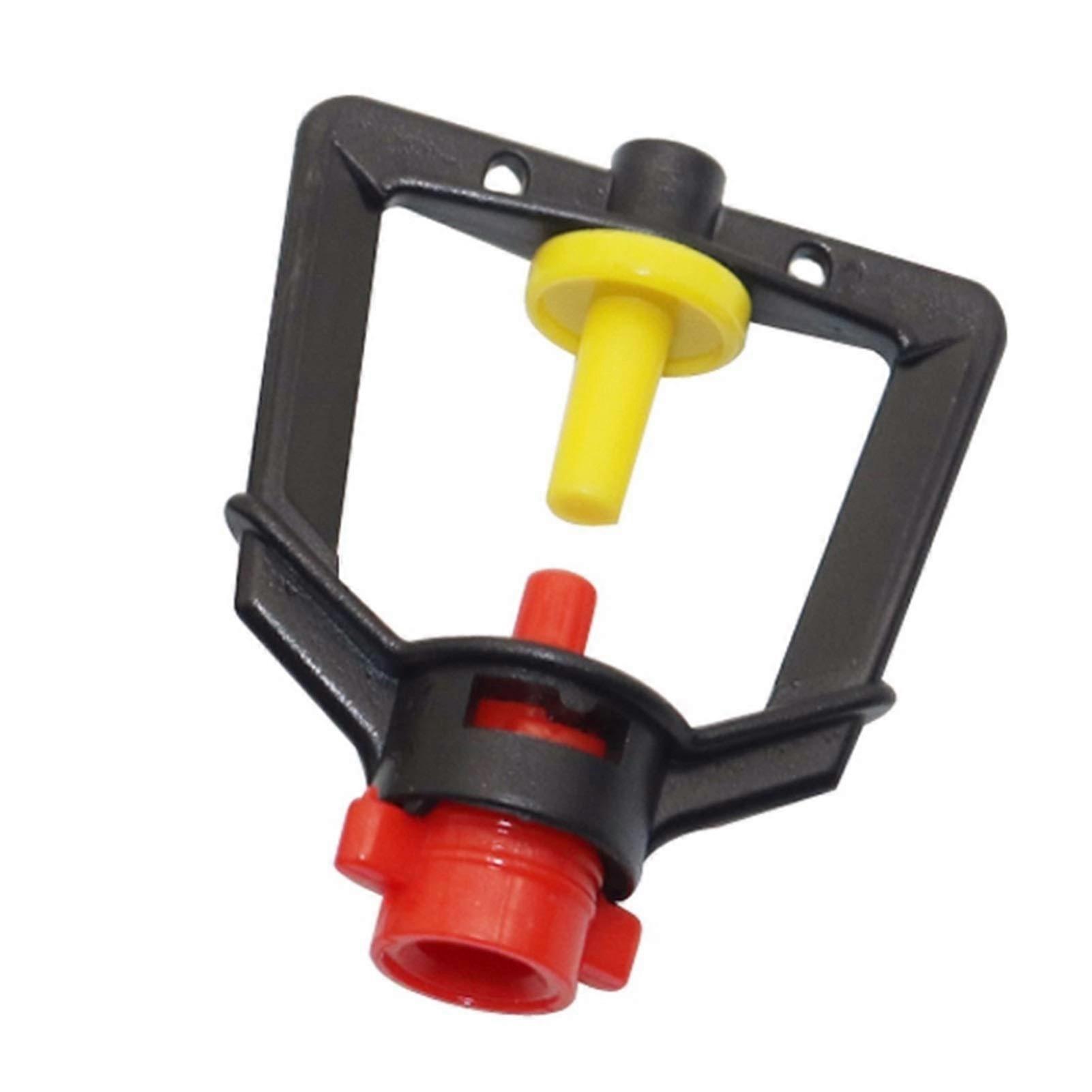 Garden Irrigation Drippers 100pcs Micro Spray Nozzles Wide Coverage LeakProof Misting Sprayers