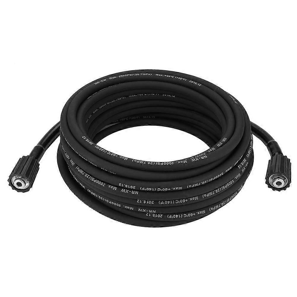 10M  Pressure Washer Extension Hose M22, 33ft Cold Water Cleaning Replacement