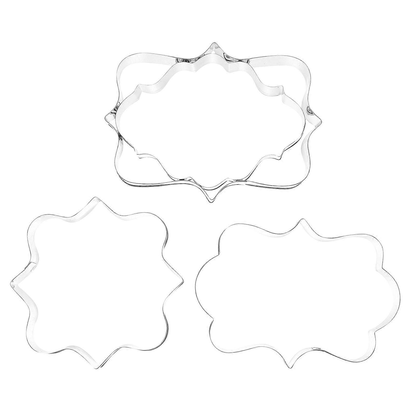 Baking Mold Wedding Cookie Cutters for 4Pcs Stainless Steel Tools