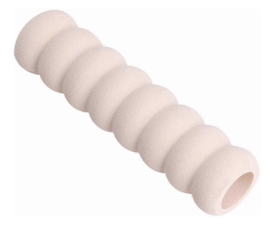 3pcs Beige Foam Door Handle Bumper Child Wall Protector