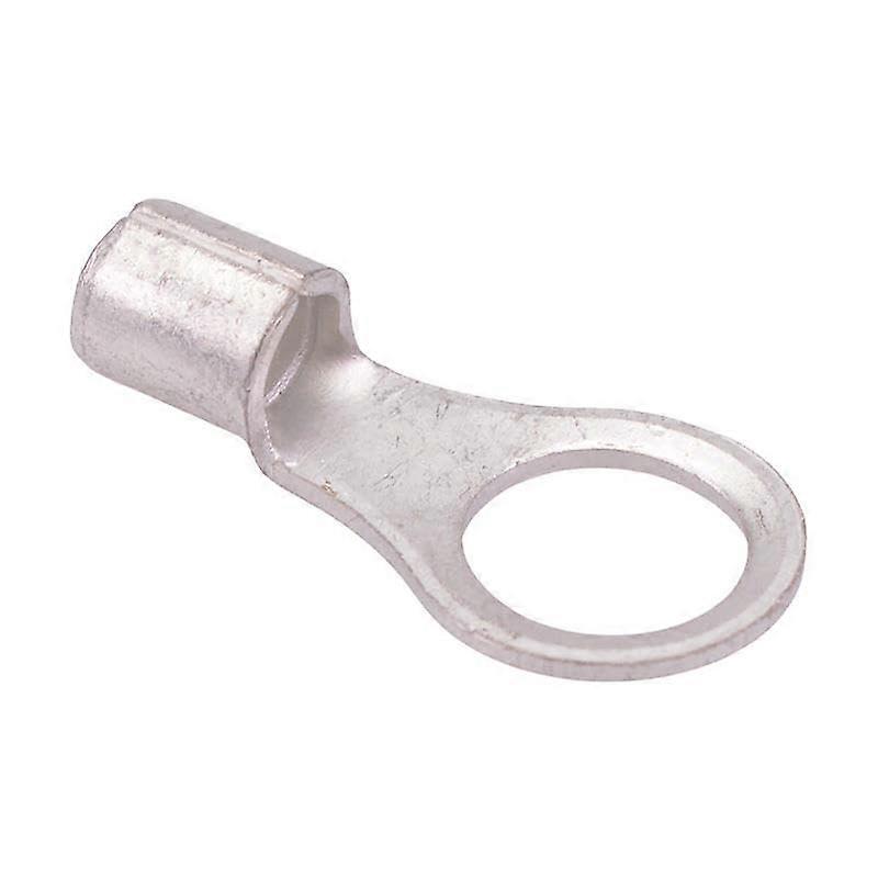 10pcs NonInsulated Ring Terminal 8 AWG 10.5mm Stud for Secure Wire Connection