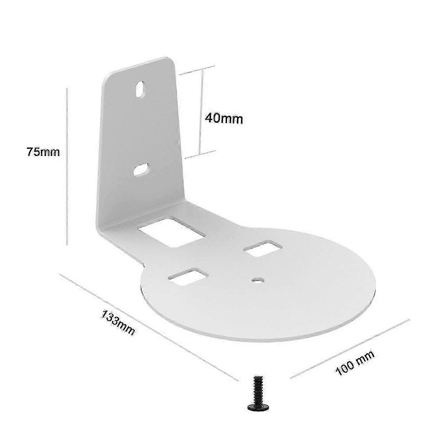 2Pcs for Sonos Era 100 Metal Wall Mount Bracket Space Saving Speaker Holder