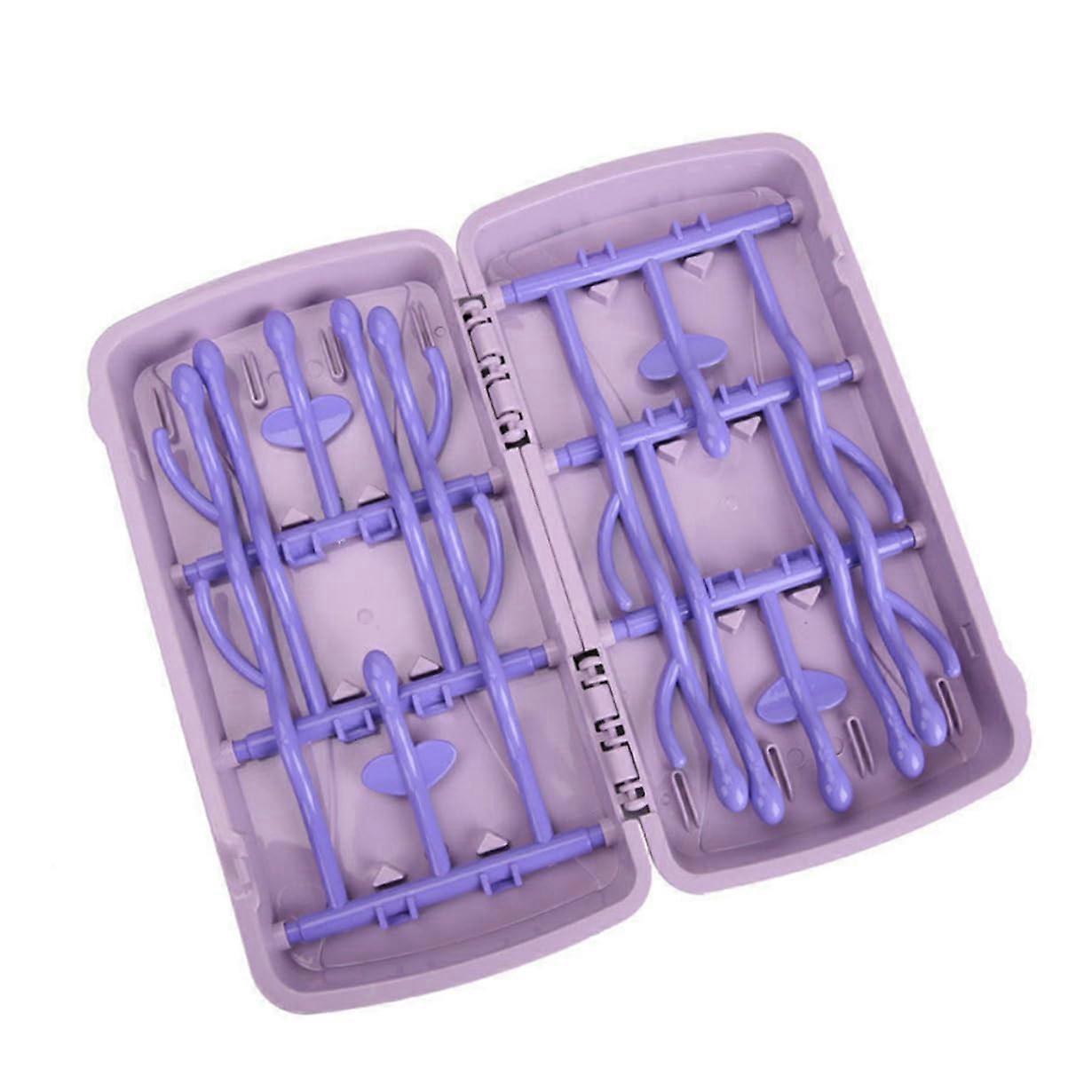 Bottle Drying Rack with Removable Drain Tray, Fast Drying Design, Compact Counter Storage for Baby Bottles