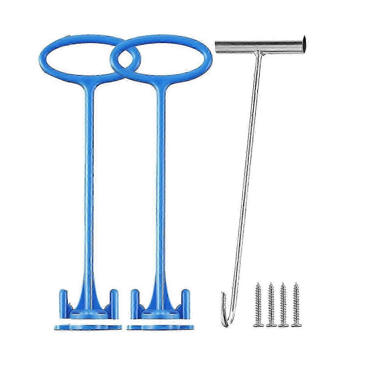 Pool scum basket handle set, pool scum basket hook