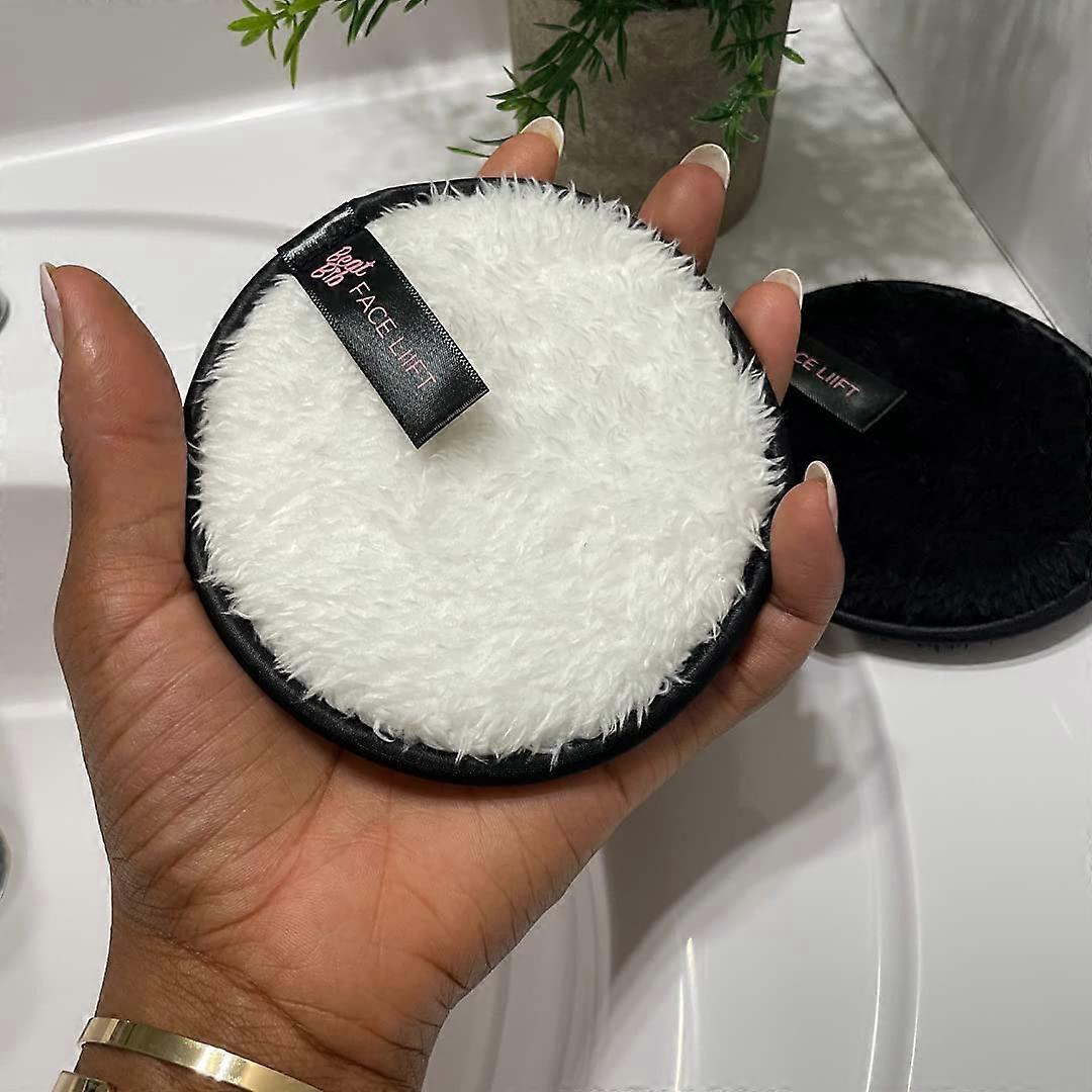 Reusable Makeup Remover Pads 2 Pack, Large Microfiber EcoFriendly WaterOnly Makeup Removal