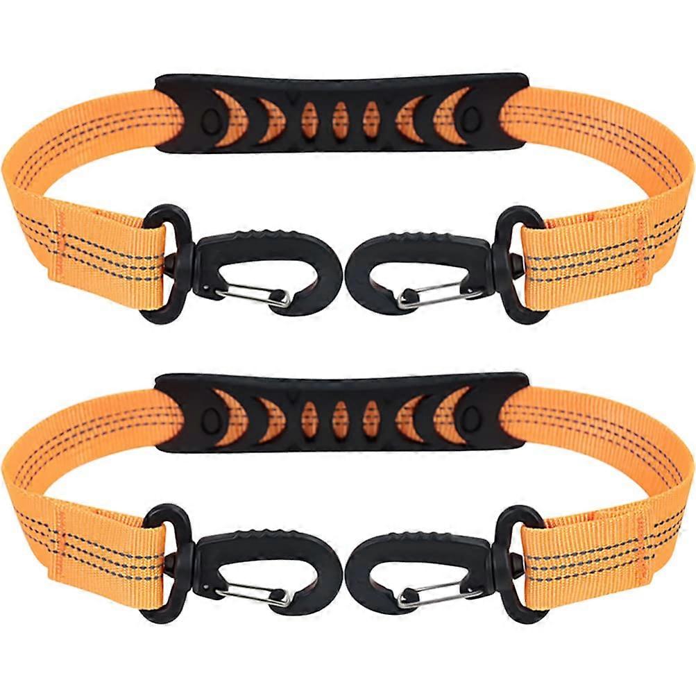 2pcs Roller Skate Carrying Strap Adjustable Skate Boot Leash Universal Fit Easy Carry Shoulder Strap