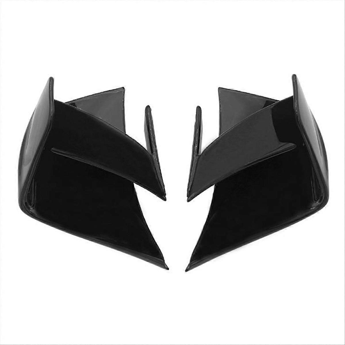 Motorcycle Fixed Wind Wing Wing Aerodynamic Fairing Bright