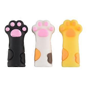 3Pcs Cute Nipper Cover Protective Sleeve for Nail Cuticle Scissors Cover Manicure Pedicure Tools Dead Skin Tweezers Cap