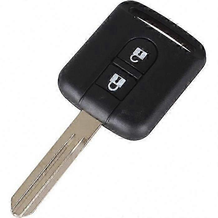 Universal Key Case with 2-Button Remote Control for Select Car Models - Durable Blade Design