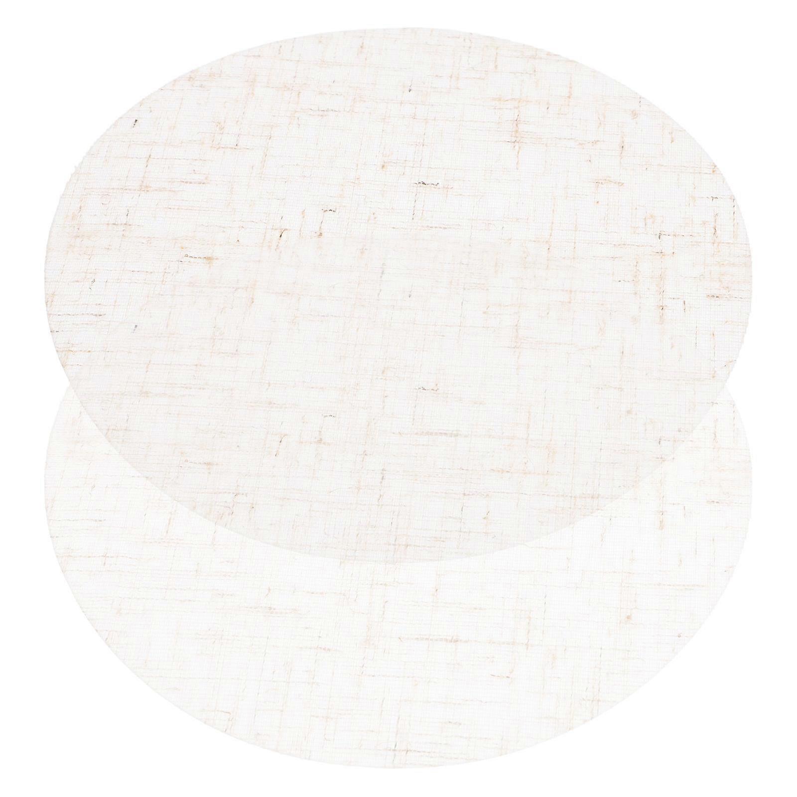 Beige Lampshade Diffuser Fabric Lamp Shade for Ceiling Light 6Pcs Soft Light