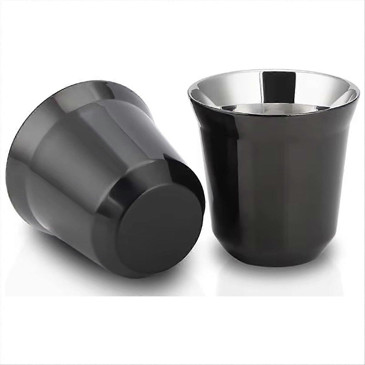 80ml/2.7oz 304 Stainless Steel Espresso Coffee Cup Double Layer