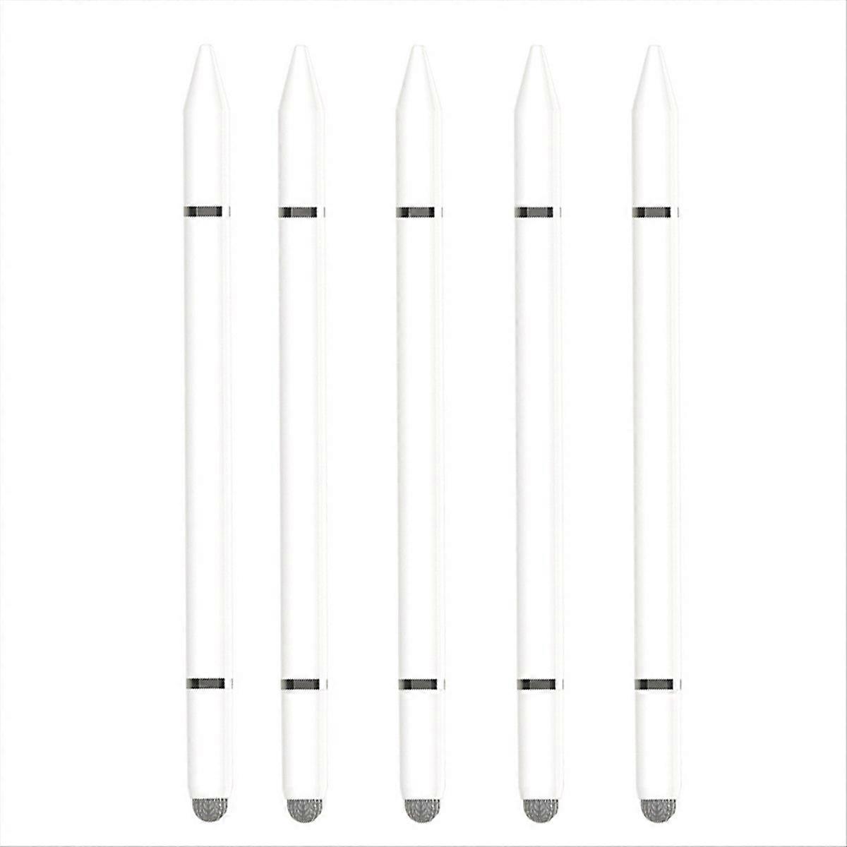 3-In-1 Touch Screen Capacitive Pen,White